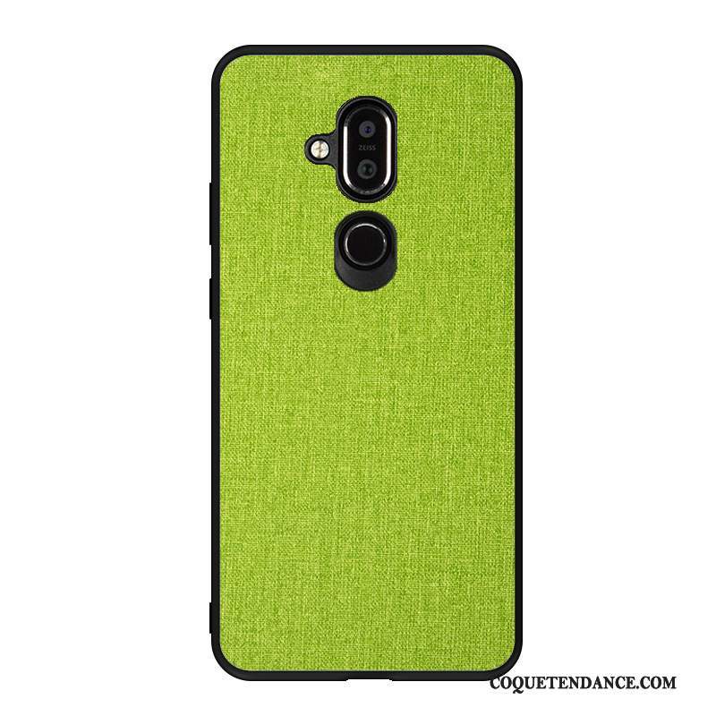 Nokia 8.1 Coque Étui Protection Tissu De Téléphone Toile