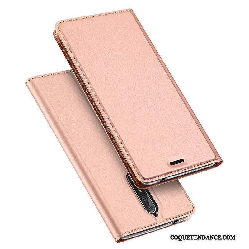 Nokia 8 Coque Carte Incassable Étui En Cuir Housse Protection