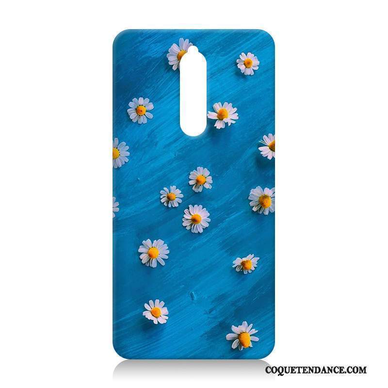 Nokia 8 Coque Difficile Étui Dessin Animé Peinture Gaufrage