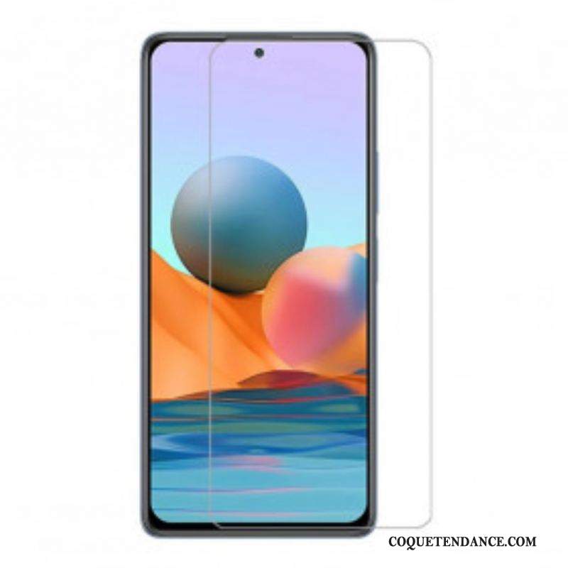 Protection verre trempé (0.3mm) pour l’écran Xiaomi Redmi Note 10 Pro