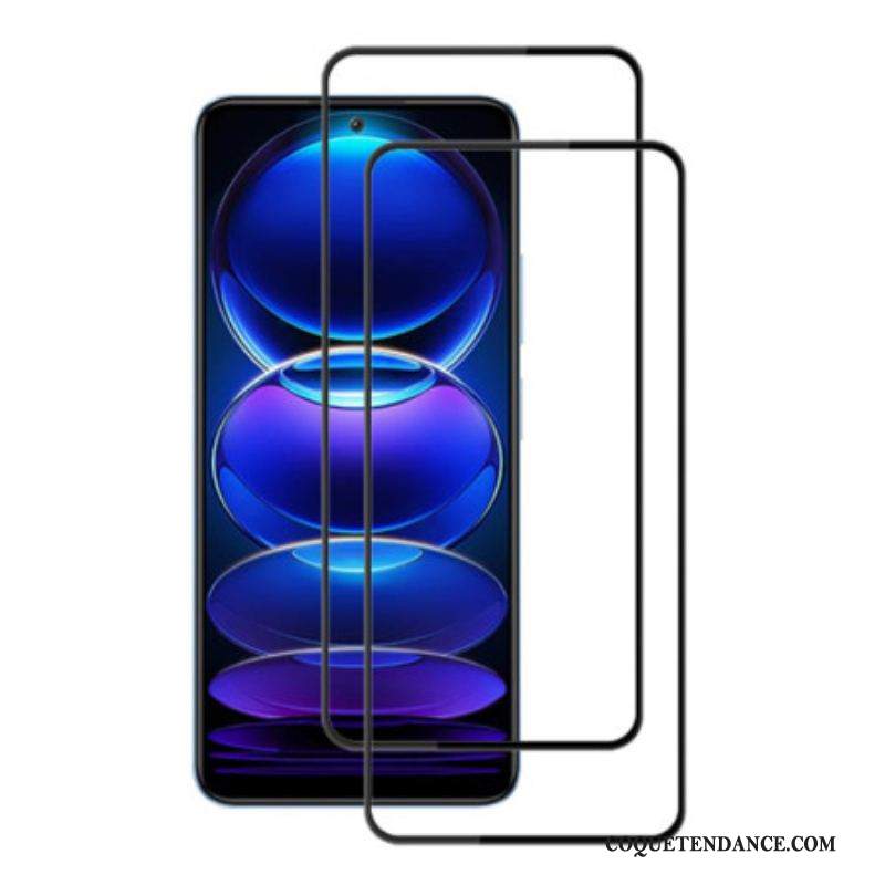 Protection Écran Verre Trempé (2 exemplaires) Xiaomi Redmi Note 12 Pro Plus