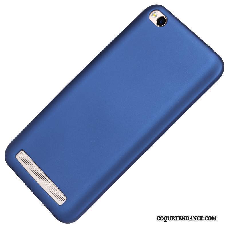 Redmi 5a Coque Silicone Fluide Doux Tendance Délavé En Daim Bleu Marin