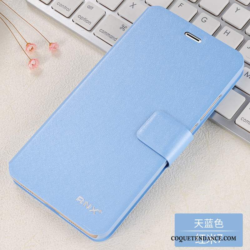 Redmi 7 Coque Bleu Incassable Personnalité De Téléphone