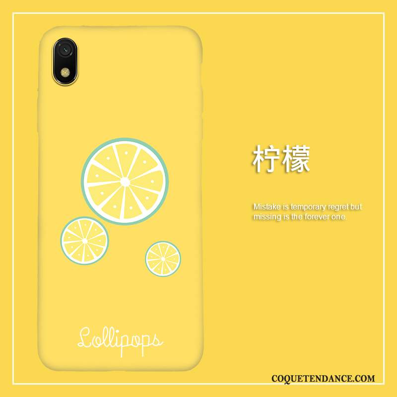 Redmi 7a Coque Net Rouge Personnalité Marque De Tendance Incassable De Téléphone