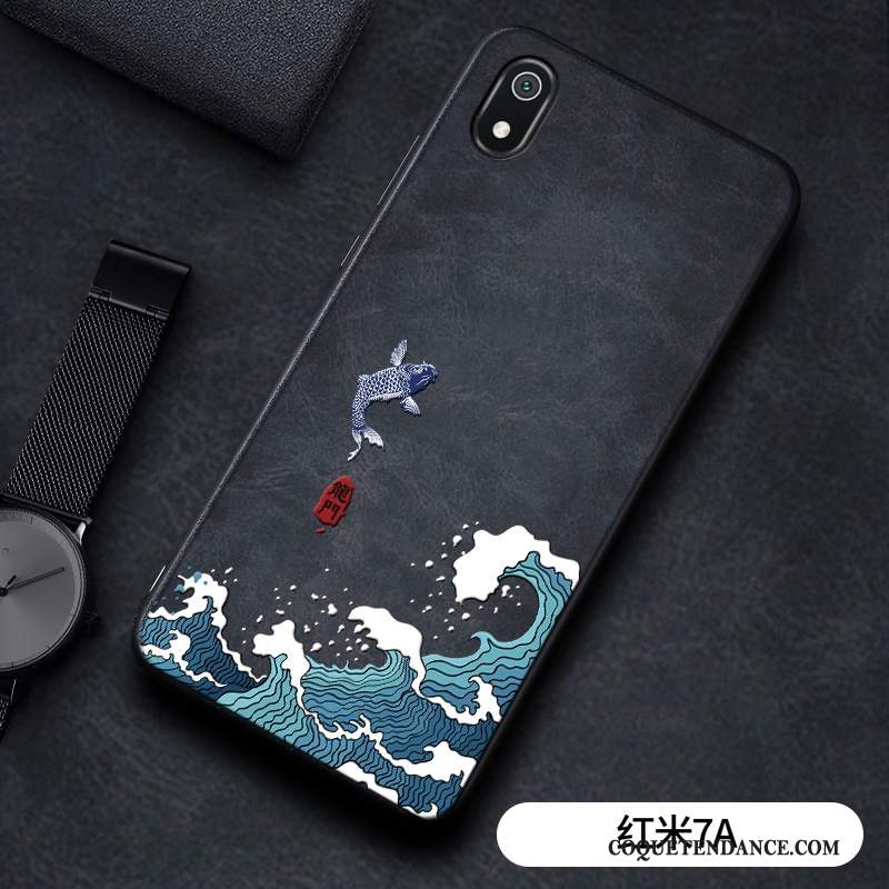 Redmi 7a Coque Petit Business Protection Étui De Téléphone