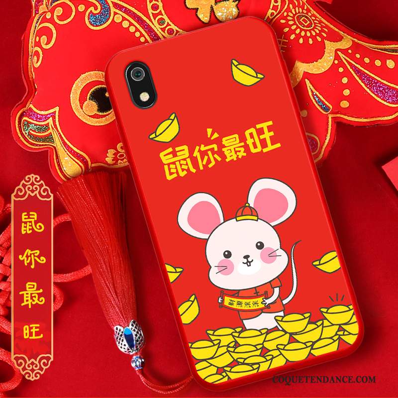 Redmi 7a Coque Petit Grand Rouge Tout Compris Incassable