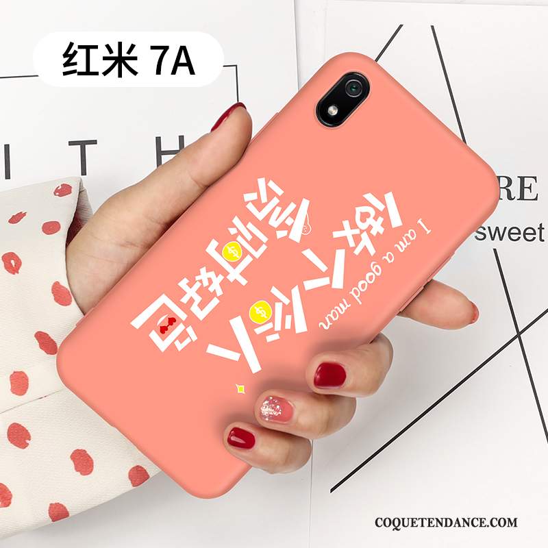 Redmi 7a Coque Silicone Simple Très Mince Incassable Fluide Doux