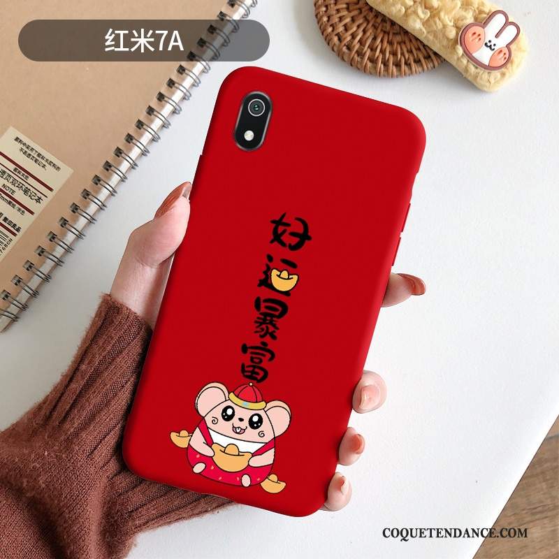 Redmi 7a Coque Tendance Charmant Personnalité Silicone Dessin Animé