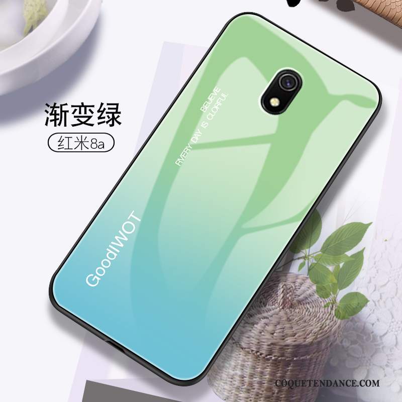 Redmi 8a Coque Créatif Petit Verre Dégradé