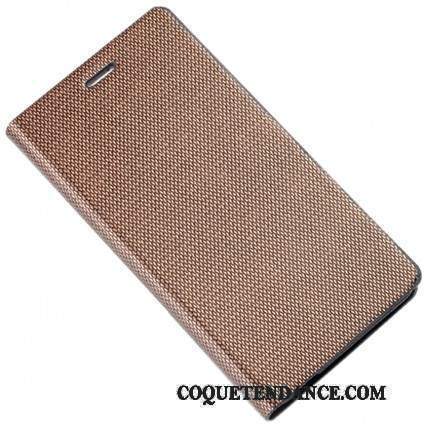 Redmi Note 5 Coque Rouge Protection Petit Cuir Véritable