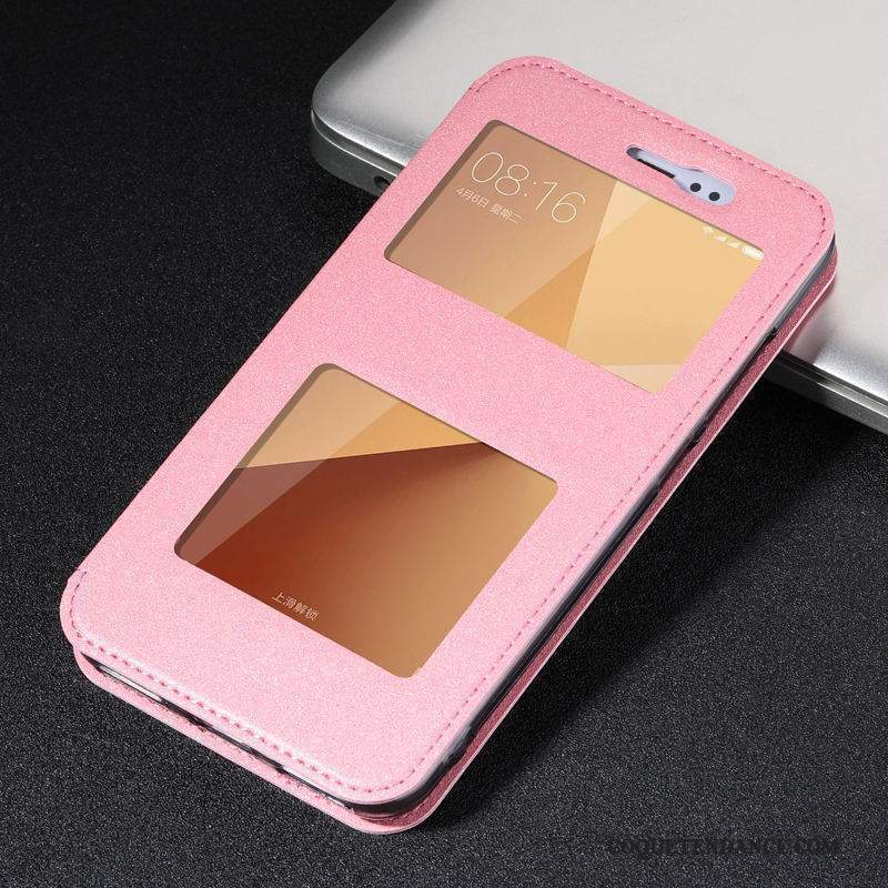 Redmi Note 5a Coque Haute Étui Rose Rouge Silicone