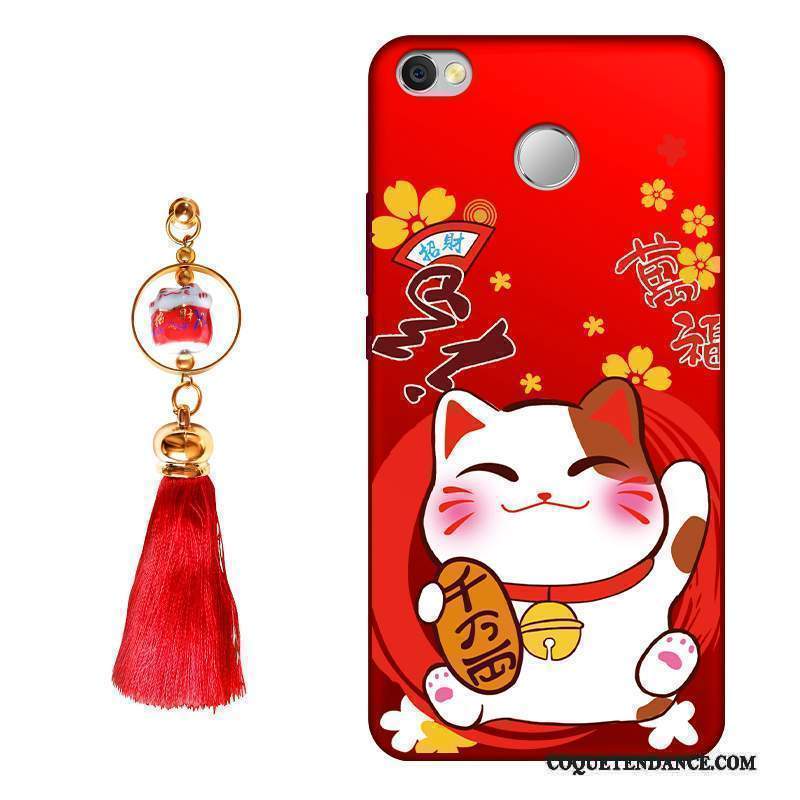 Redmi Note 5a Coque Rouge Haute De Téléphone Chat Étui