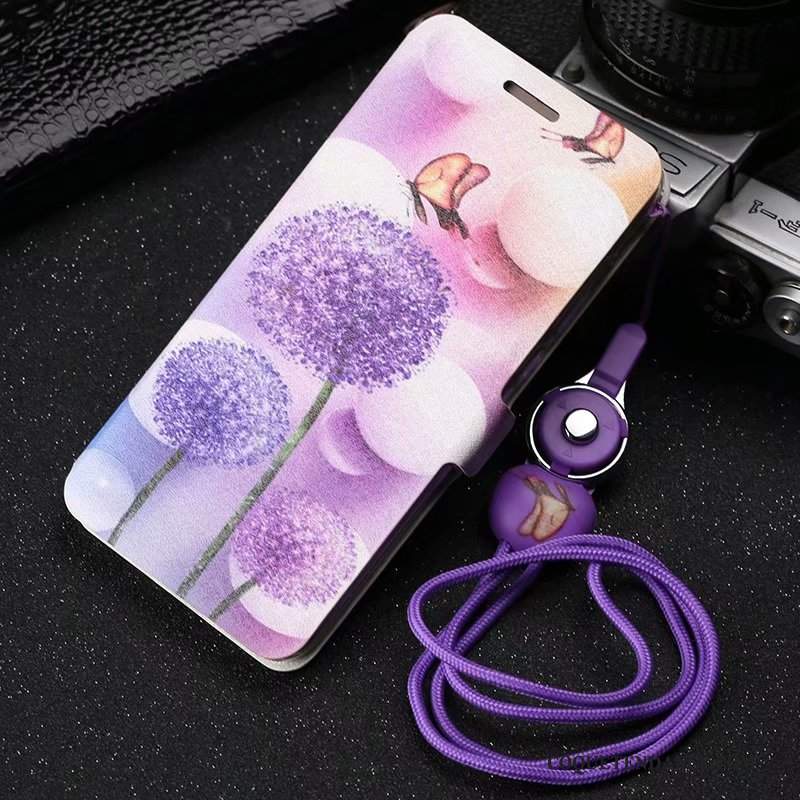 Redmi Note 6 Pro Coque Tout Compris Personnalité Incassable Violet Tendance