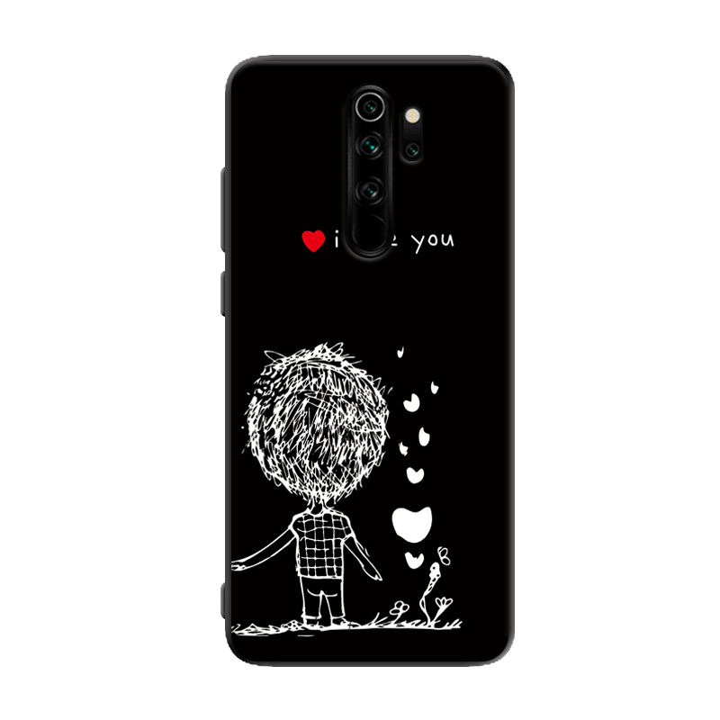 Redmi Note 8 Pro Coque Petit Personnalité De Téléphone Support Rouge