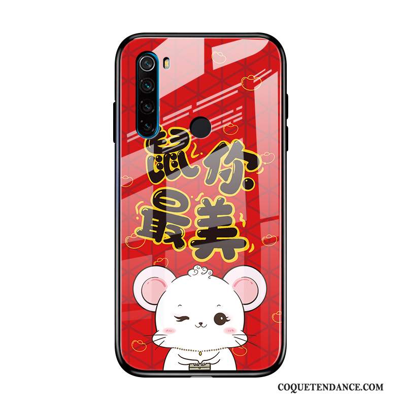 Redmi Note 8t Coque Nouveau Rouge Étui Dessin Animé