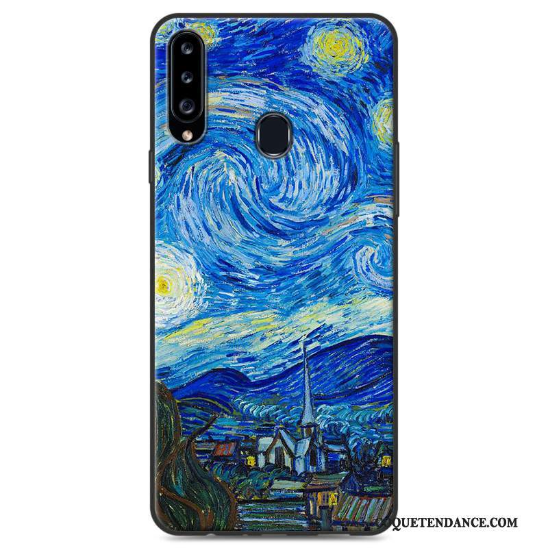 Samsung Galaxy A20s Coque Protection Silicone Étui Paysage De Téléphone