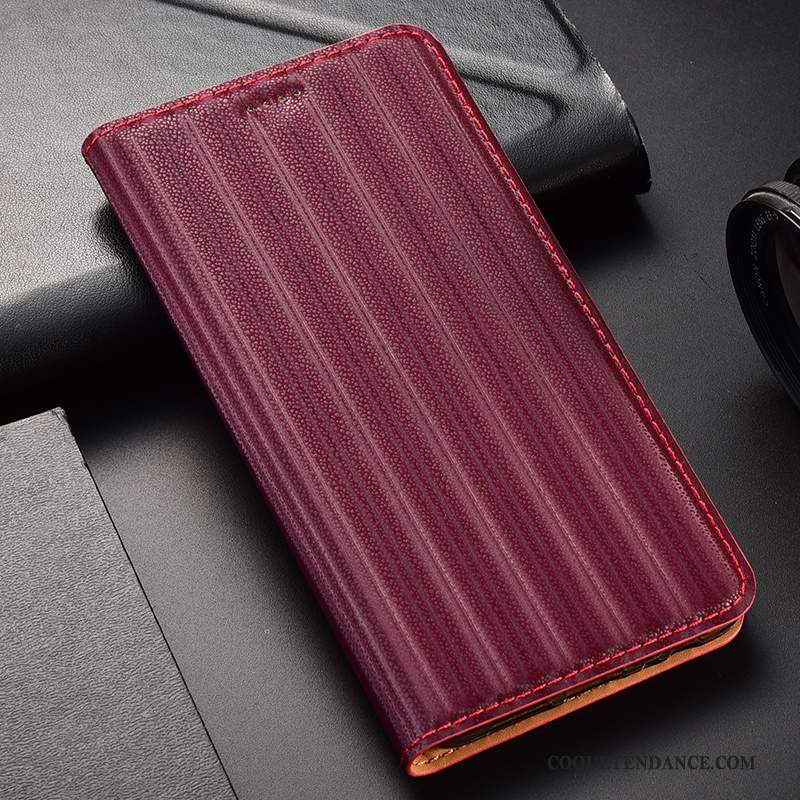 Samsung Galaxy A21s Coque Modèle Fleurie Dégradé Étui En Cuir Protection Rouge