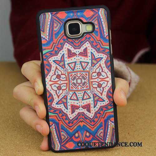 Samsung Galaxy A3 2016 Coque Délavé En Daim Silicone Étui Multicolore