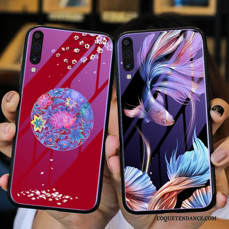 Samsung Galaxy A30s Coque Style Chinois Incassable Tendance Tout Compris Violet