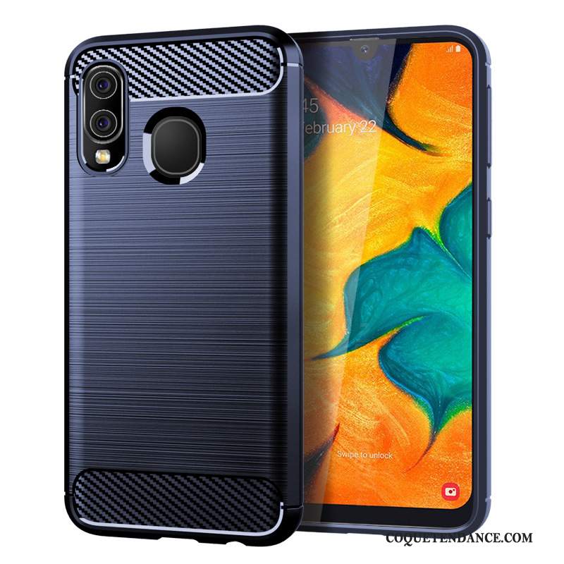 Samsung Galaxy A40 Coque Étui De Téléphone Incassable Fibre Soie