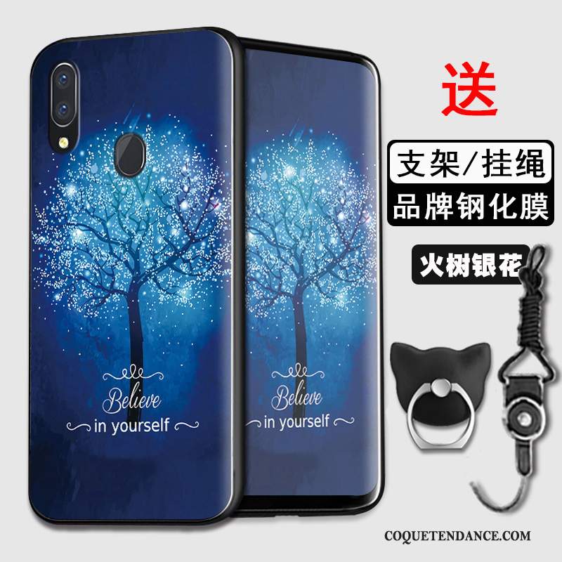 Samsung Galaxy A40 Coque Étui Incassable Personnalité Fluide Doux Silicone