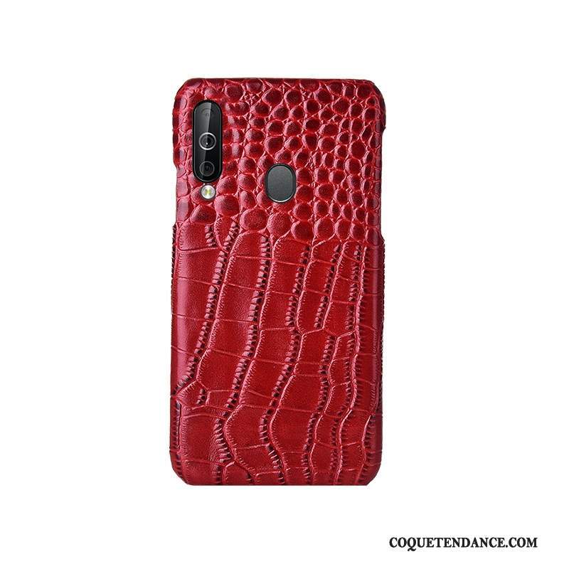 Samsung Galaxy A40s Coque Modèle Fleurie Incassable Cuir De Téléphone