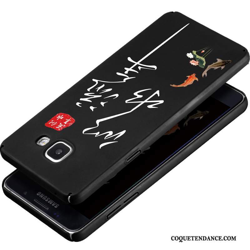 Samsung Galaxy A5 2016 Coque Personnalité De Téléphone Silicone Créatif Noir