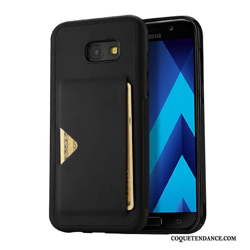 Samsung Galaxy A5 2017 Coque Fluide Doux Protection Incassable Carte