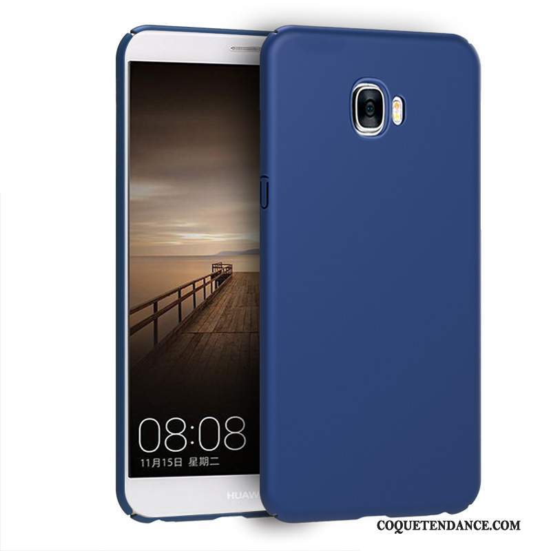 Samsung Galaxy A5 2017 Coque Protection Bleu Marin Membrane Étui