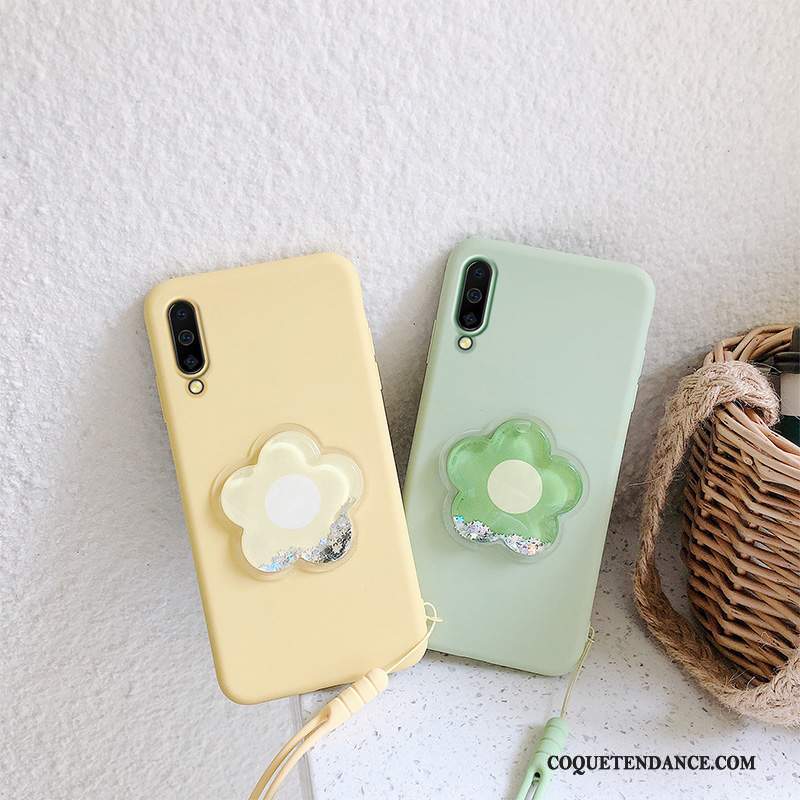 Samsung Galaxy A50s Coque Ballon Jaune De Téléphone Clair Tout Compris