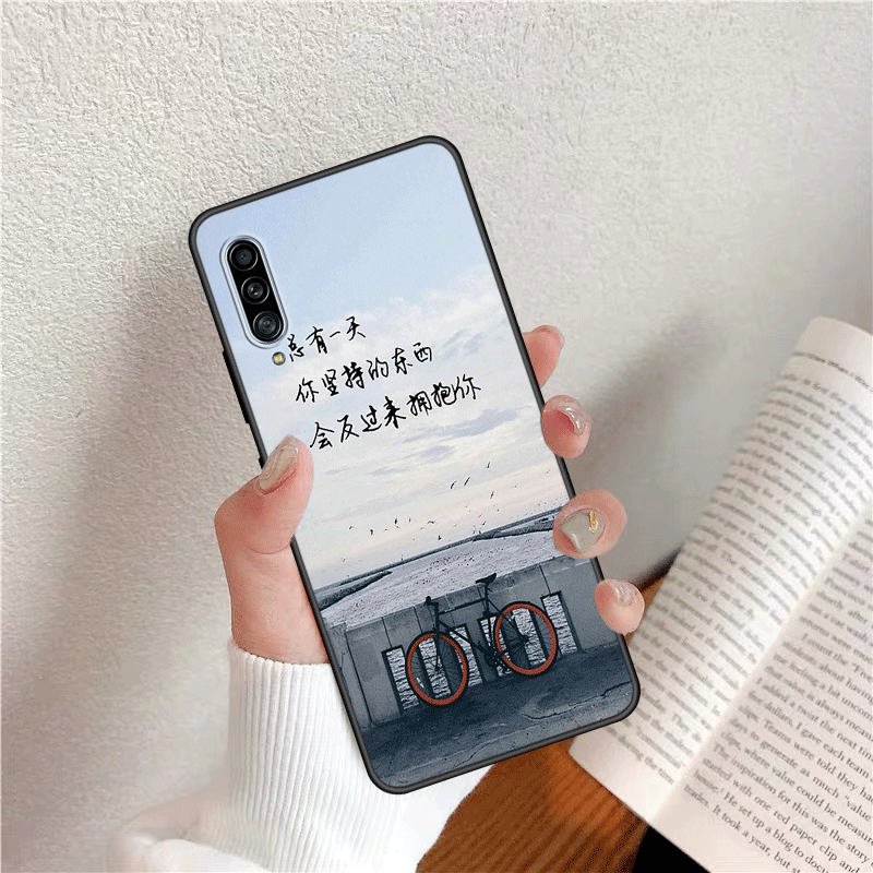 Samsung Galaxy A50s Coque Mode Silicone Vintage Tout Compris Étui