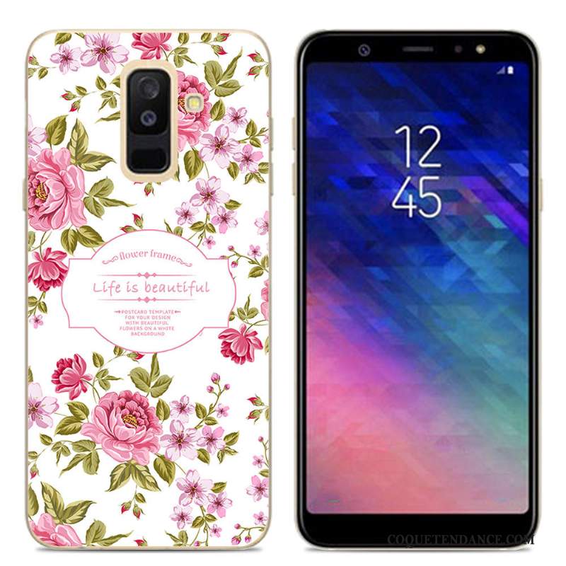 Samsung Galaxy A6 Coque Étui Créatif Dessin Animé Fluide Doux