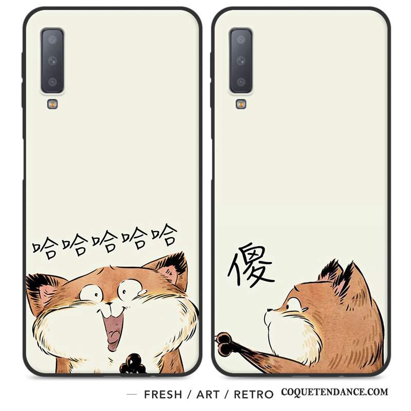 Samsung Galaxy A7 2018 Coque Tout Compris Dessin Animé De Téléphone Fluide Doux Nouveau