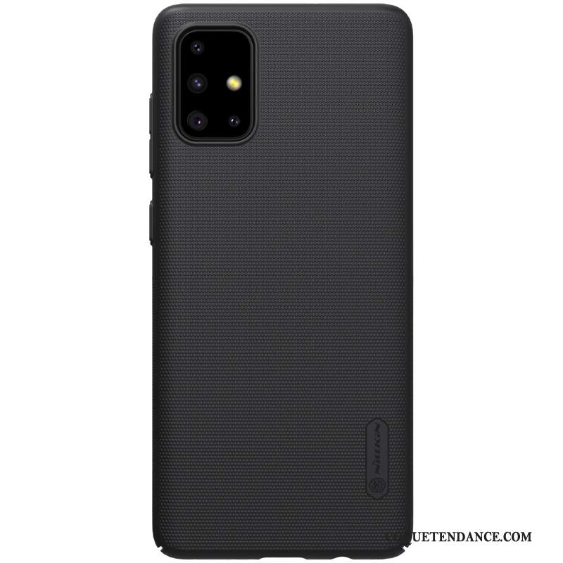 Samsung Galaxy A71 Coque Incassable Noir De Téléphone Difficile Légères