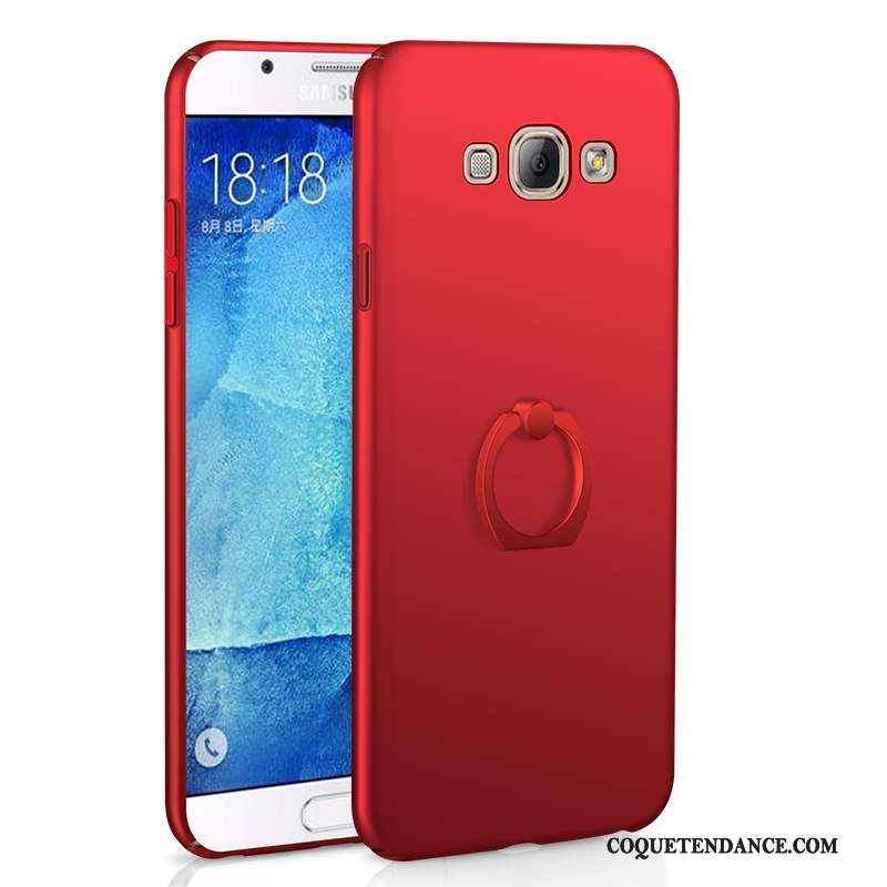 Samsung Galaxy A8 Coque De Téléphone Protection Difficile Délavé En Daim Silicone
