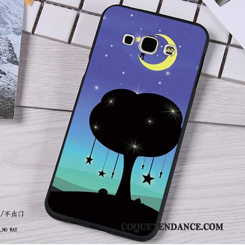 Samsung Galaxy A8 Coque De Téléphone Violet Incassable Tendance Fluide Doux