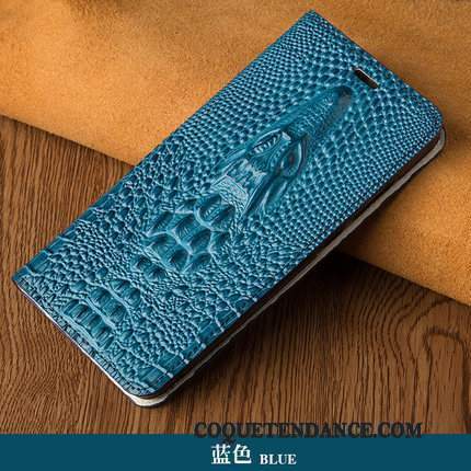 Samsung Galaxy A8+ Coque Housse Bleu Business Dragon Étui