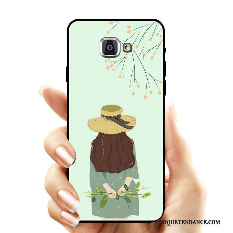 Samsung Galaxy A8+ Coque Incassable Étui Très Mince Fluide Doux