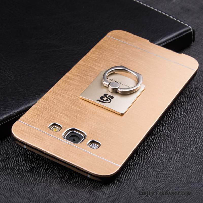 Samsung Galaxy A8+ Coque Personnalité Or Tendance Protection