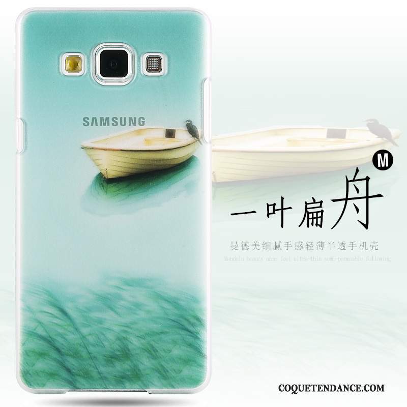 Samsung Galaxy A8 Coque Vert Étui De Téléphone Peinture Difficile