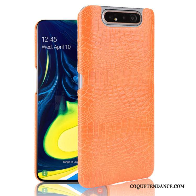 Samsung Galaxy A80 Coque Étui Difficile De Téléphone Cuir Protection