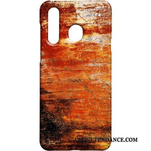 Samsung Galaxy A8s Coque Vent Protection Rouge Étui