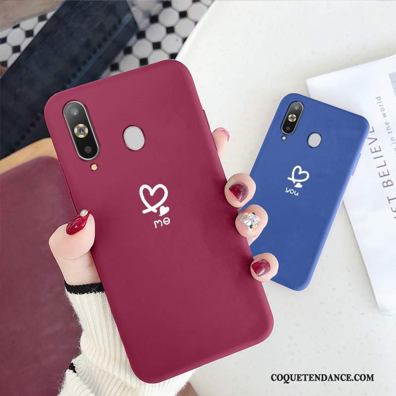 Samsung Galaxy A8s Coque Étui Clamshell Marque De Tendance Net Rouge