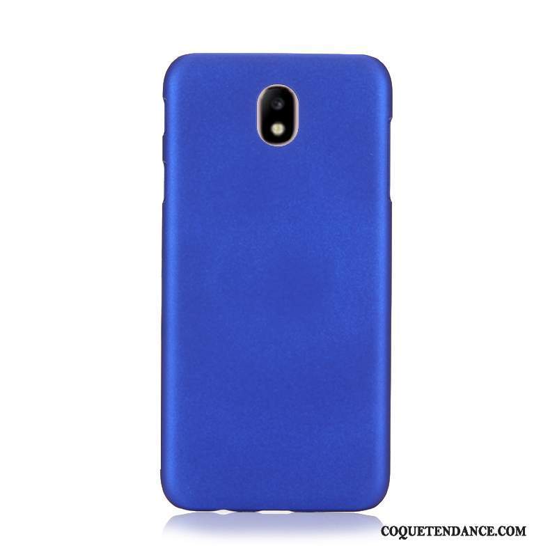 Samsung Galaxy J3 2017 Coque Tout Compris Protection Étui Bleu Délavé En Daim