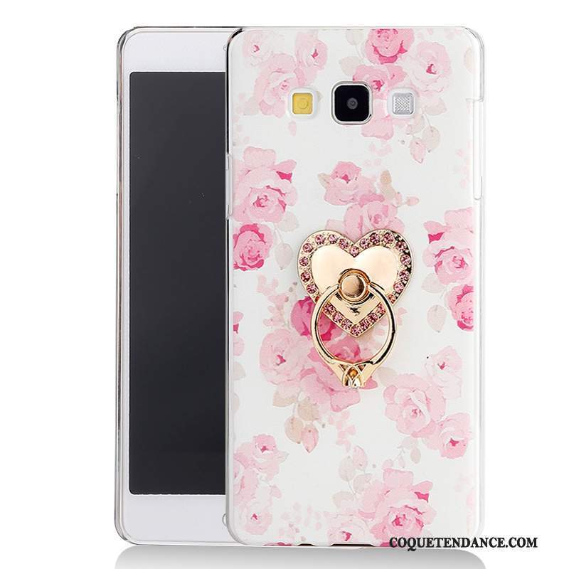 Samsung Galaxy J5 2015 Coque De Téléphone Incassable Étui Rose Protection