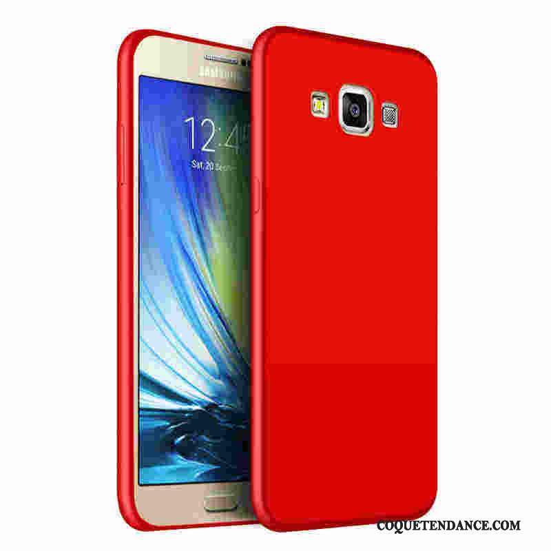 Samsung Galaxy J5 2015 Coque Tout Compris Rouge Étui Silicone Protection