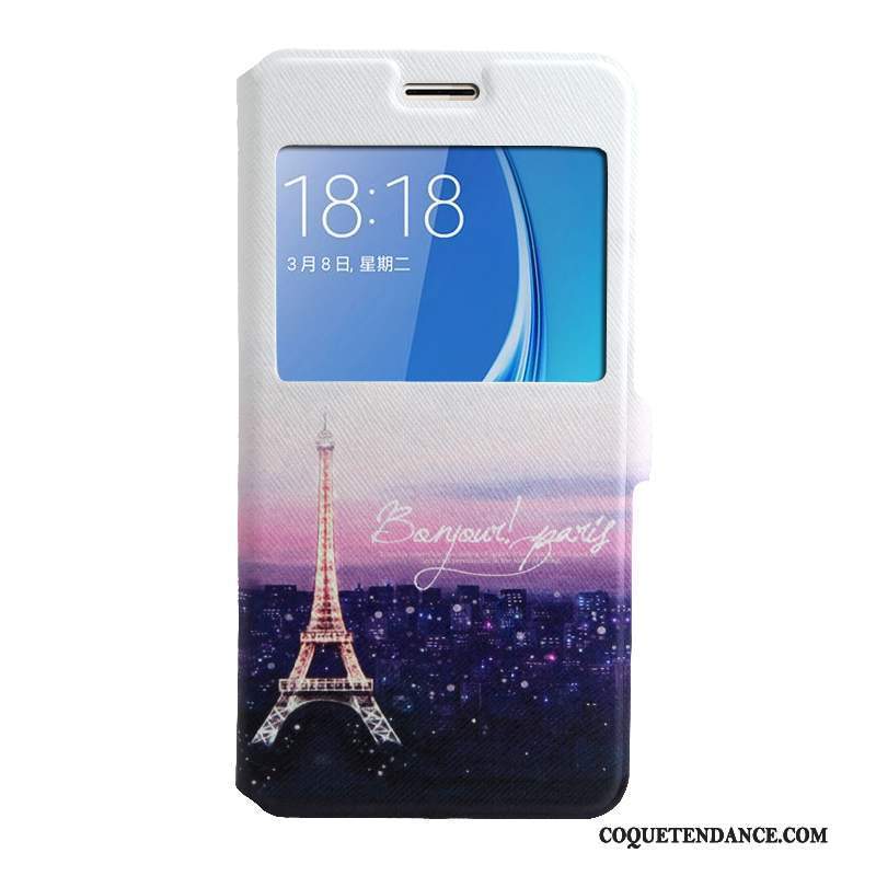 Samsung Galaxy J5 2016 Coque Étui De Téléphone Dessin Animé Protection Violet