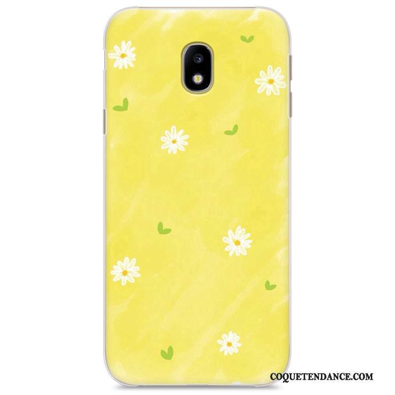 Samsung Galaxy J5 2017 Coque Jaune Incassable Difficile Créatif Étui