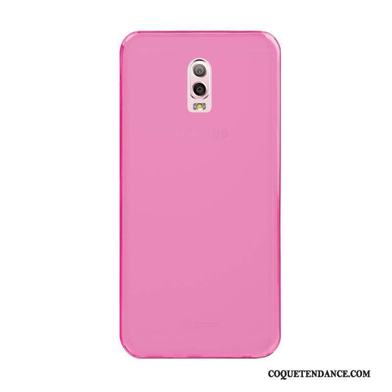 Samsung Galaxy J7 2016 Coque Rose Fluide Doux De Téléphone Étui Protection