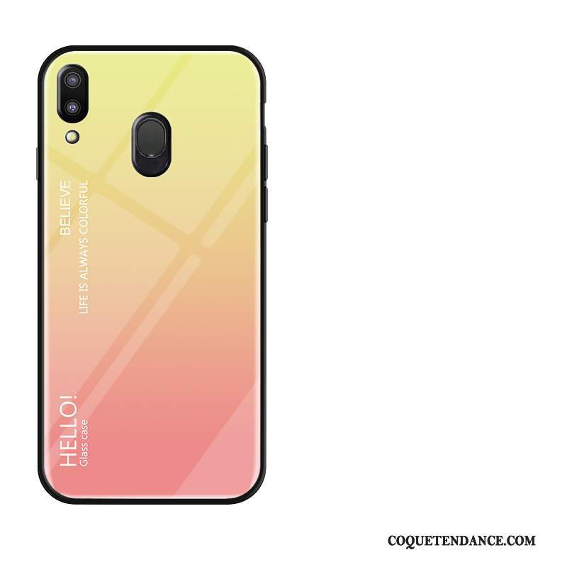 Samsung Galaxy M20 Coque Nouveau Étui Fluide Doux Amoureux